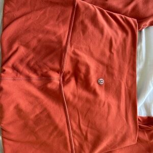 Burnt Orange Double Lined Lululemon Align Leggings
